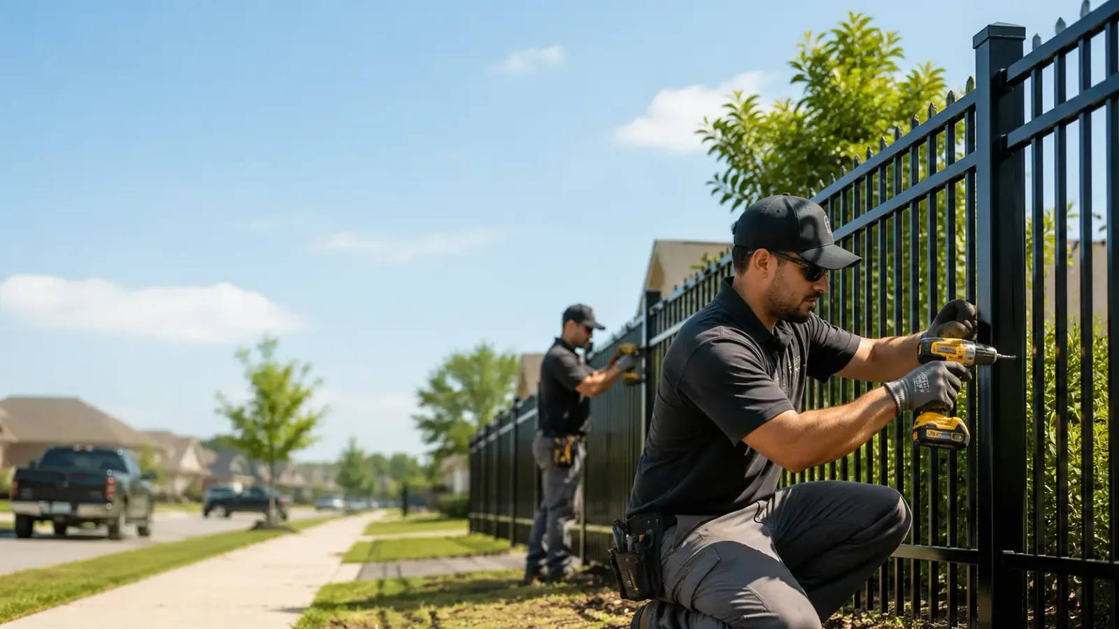 Metal Fence Installation in Delta, LA